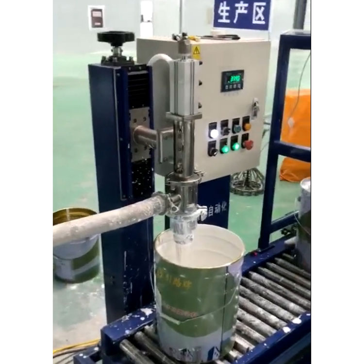 20L Chidebe cha Semi-Automatic Lithium Battery Liquid Filling Machine